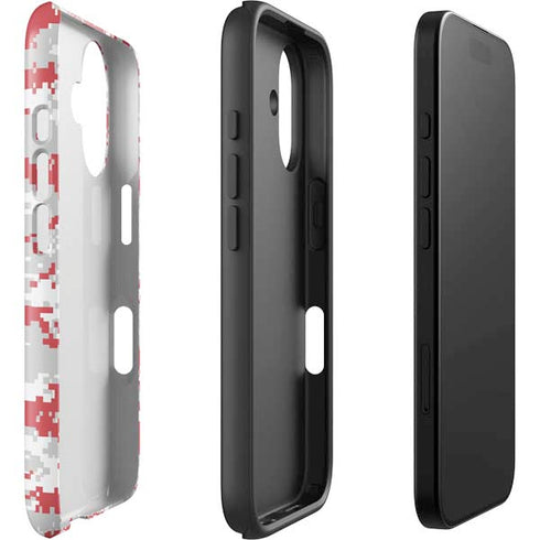 NBA Chicago Bulls Digi Camo iPhone 16 Plus Impact Case